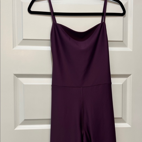 ALO Yoga Dark Purple Jumpsuit - Picture 4 of 6